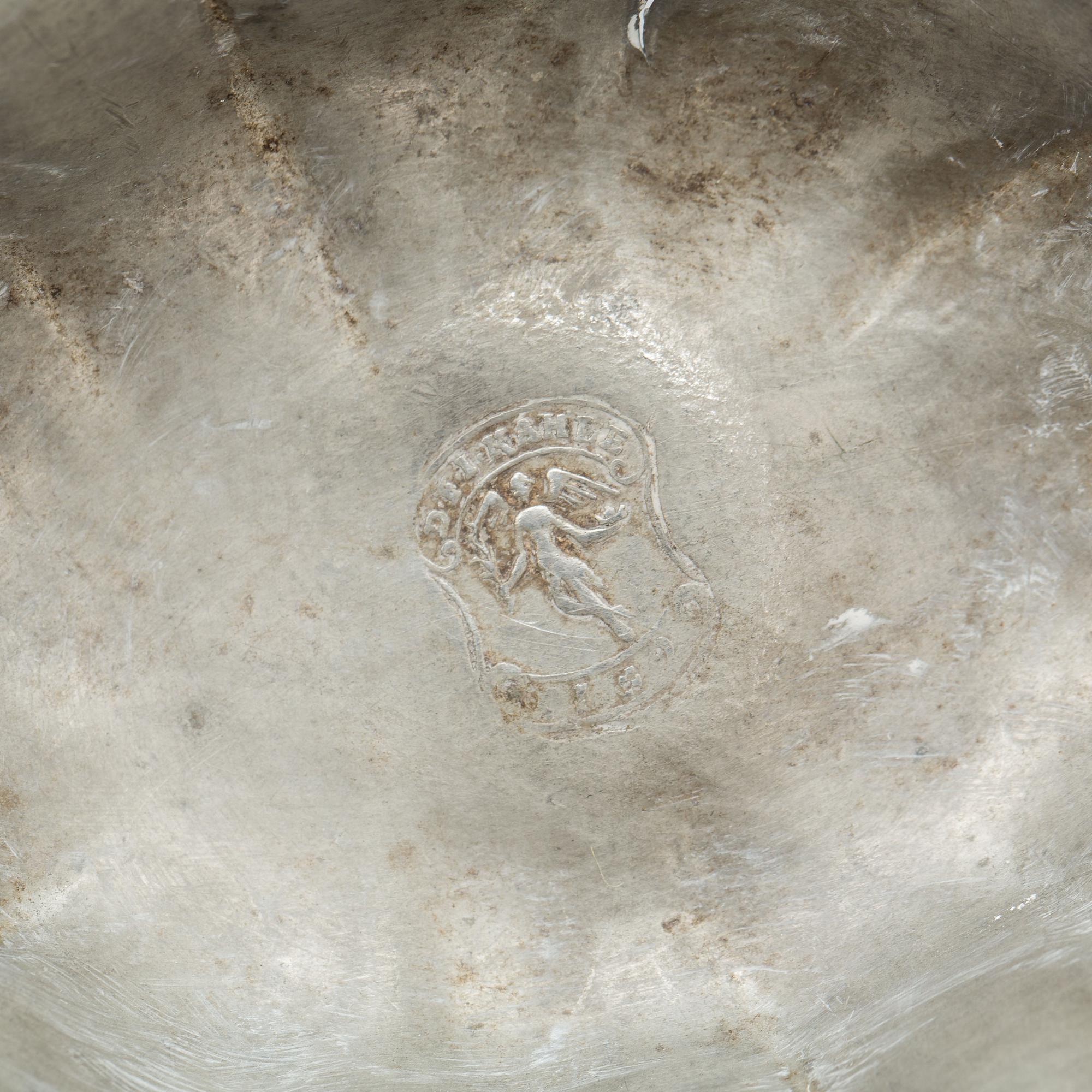 TERRIN med LOCK, tenn, trol. Tyskland, 1700-talets andra hälft.