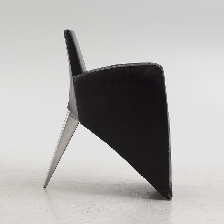 Philippe Starck,  fåtölj, "J Serie Lang", Aleph, Italien.