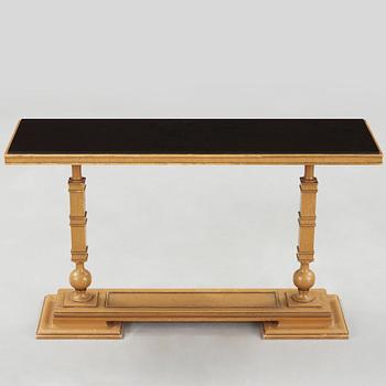 Axel Einar Hjorth, an 'Åbo' lacquered console table, Nordiska Kompaniet, Sweden 1929.