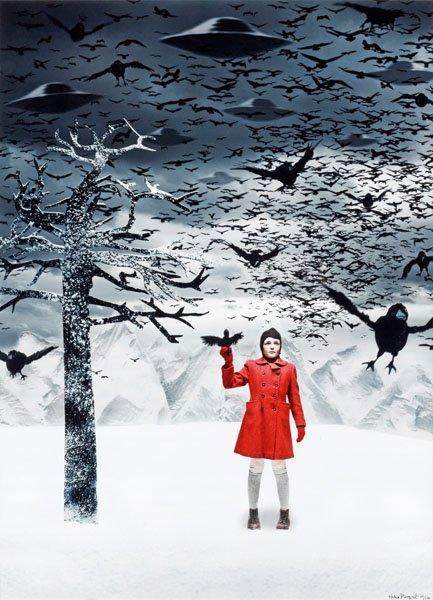 Helena Blomqvist, "Girl in red coat", 2006.
