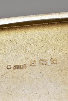 PARTI SILVER, 8 delar, sterling, bla Birmingham, England, 1884. Tot vikt ca 155 g.