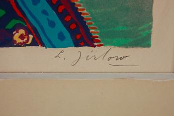 LENNART JIRLOW, färglitografi, signerad och numrerad 158/310.