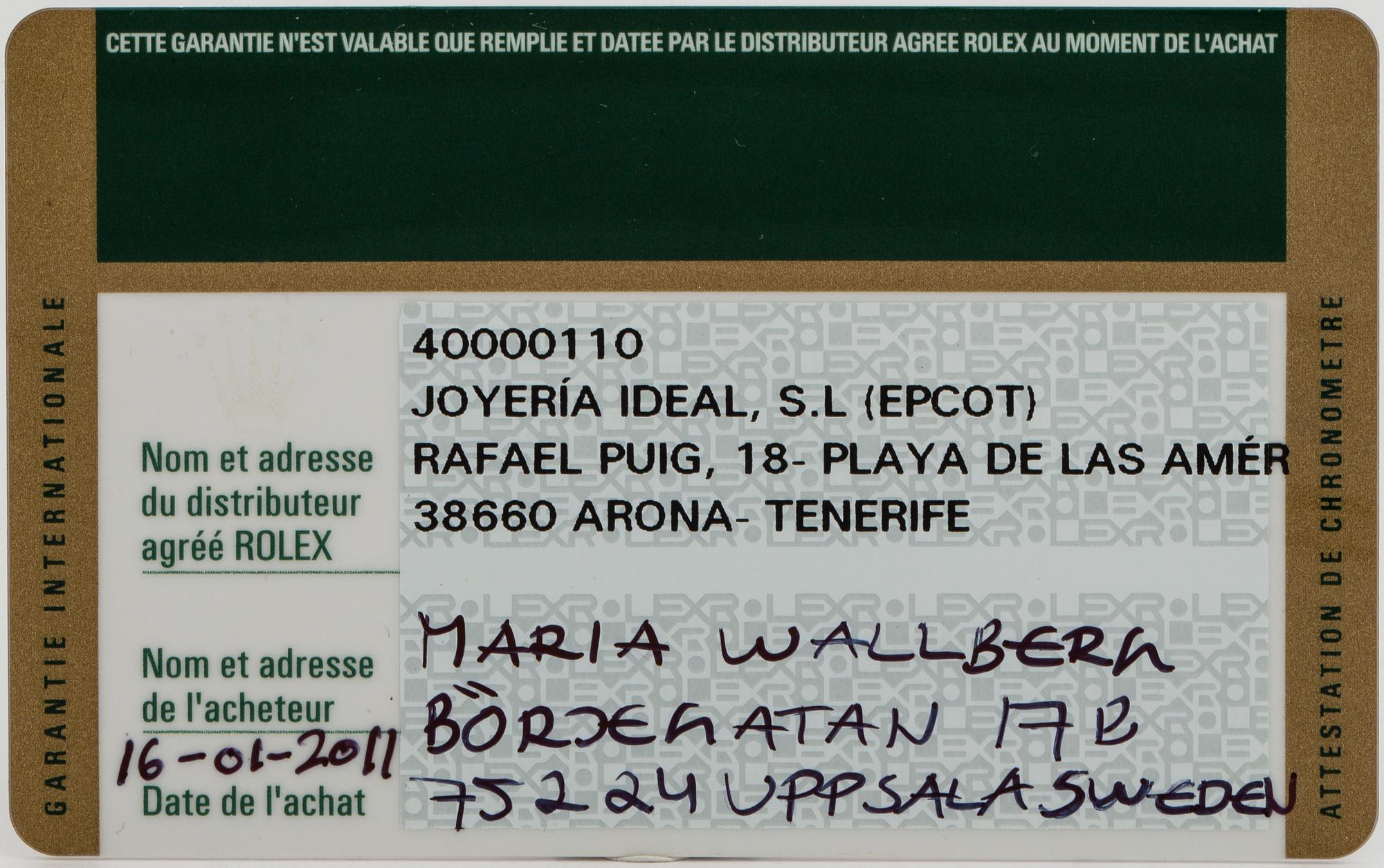 ROLEX, Oyster Perpetual Date, Submariner (1000ft=300m, SWISS MADE), Chronometer, wristwatch, 40 mm,