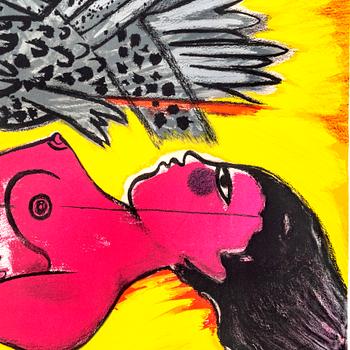 Beverloo Corneille, lithogaph in colour signed dated and numbered 2009 140/150.