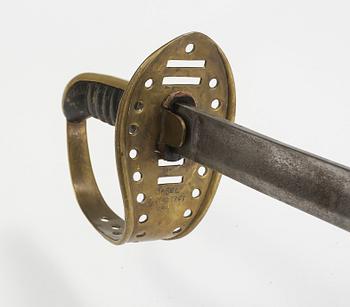 SABEL, för manskap vid kavalleriet, m/1867-1893.
