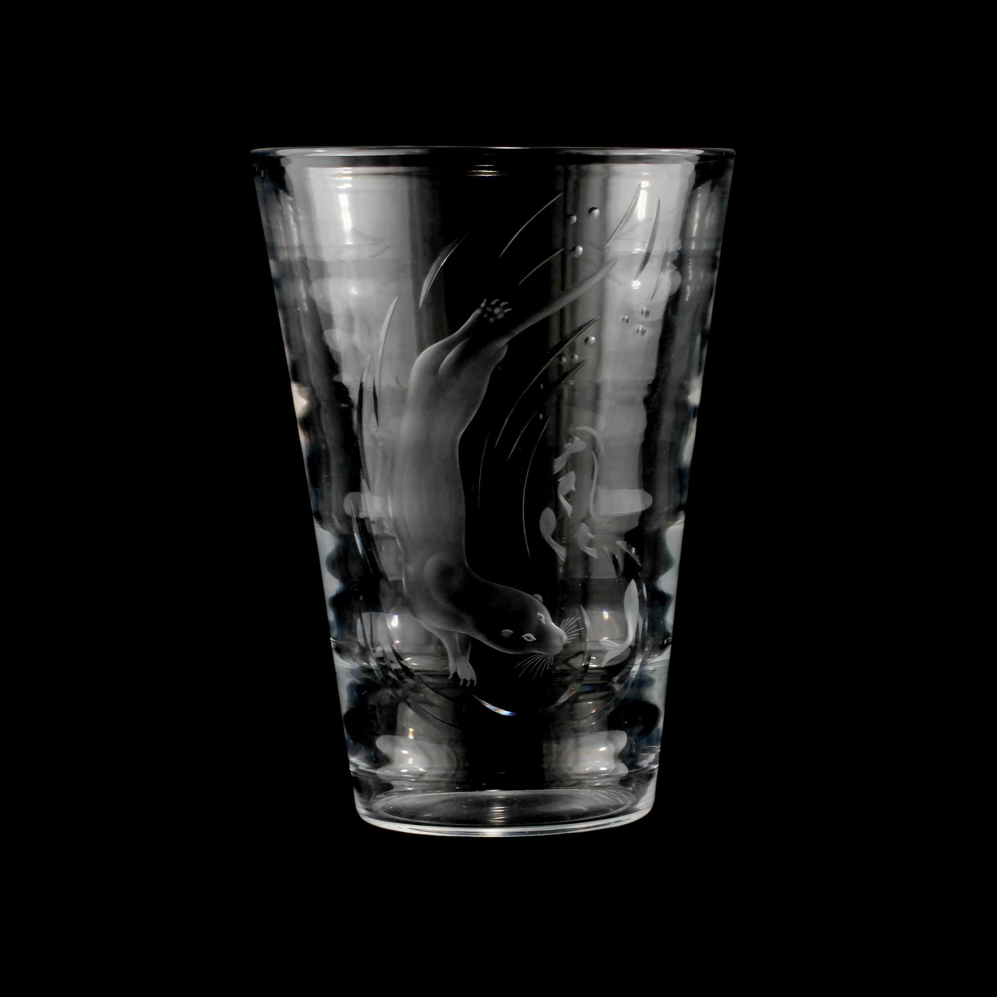 VAS, glas, omkring 1900-talets mitt/andra hälft.