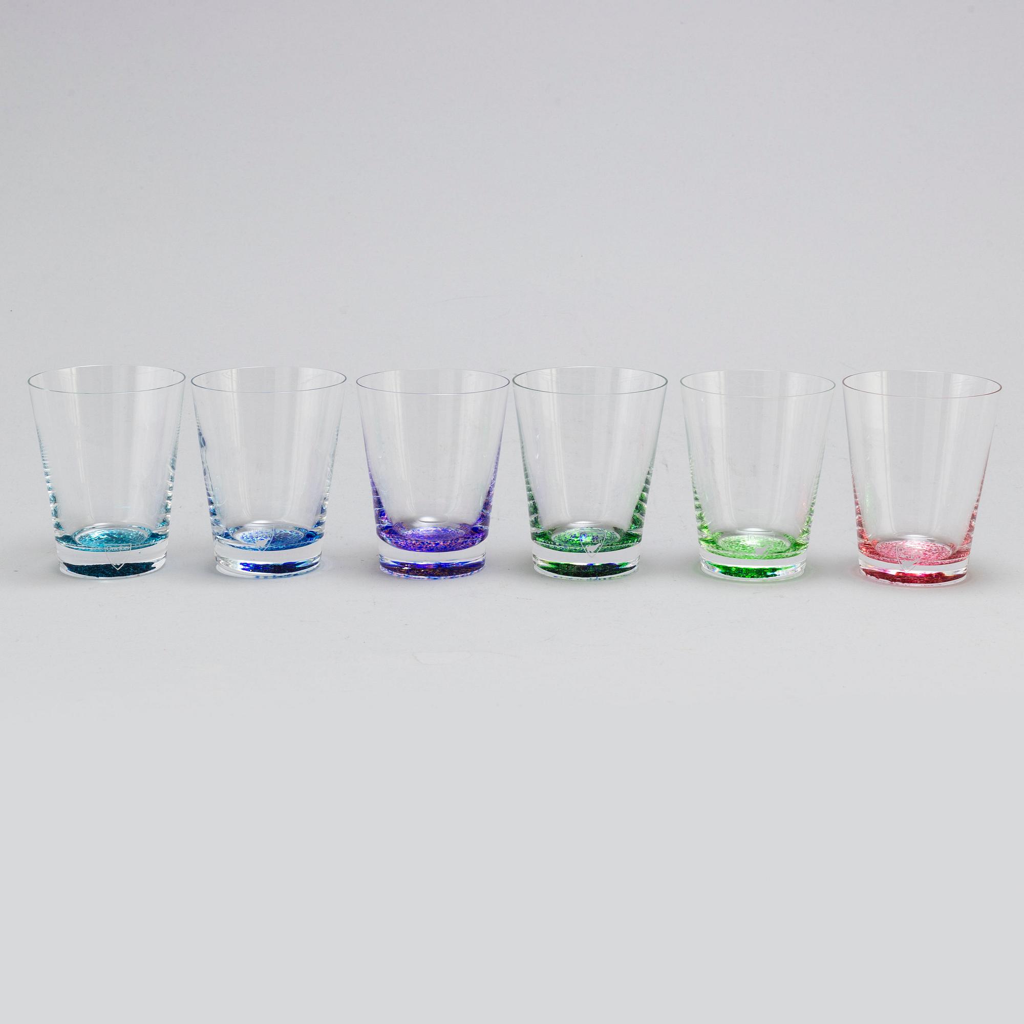 ERIKA LAGERBIELKE, a 48 piece 'Trilogi' glass service, Orrefors.