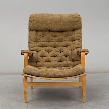 A pair of 'Ingrid' easy chairs by Bruno Mathsson, Dux. Second half of the 20th century.