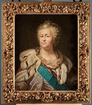 Giovanni Battista Lampi His studio, Catherine the Great (1729-1796).