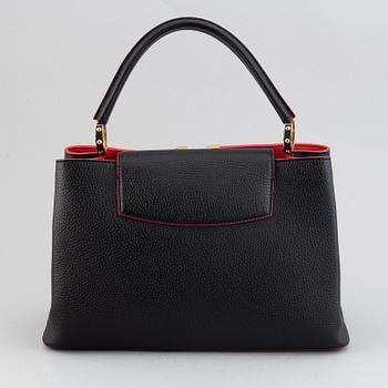 Louis Vuitton, a 'Capucines MM' Taurillon leather, 2015.