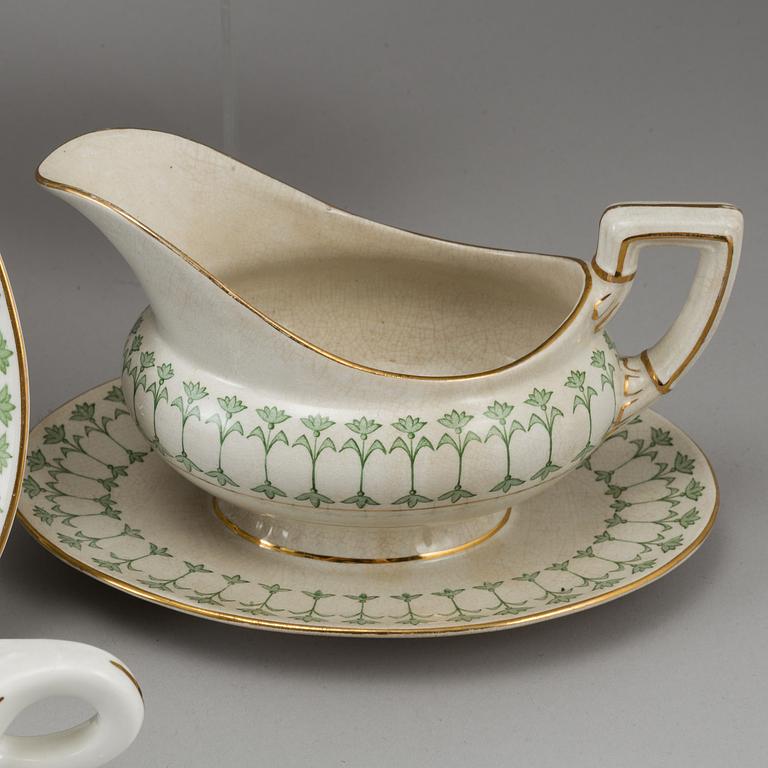 MATSERVIS, porslin, 59 delar, "Julia", Rörstrand, 1900-talets första hälft.