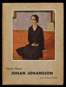 JOHAN JOHANSSON, oil on canvas, and a book.