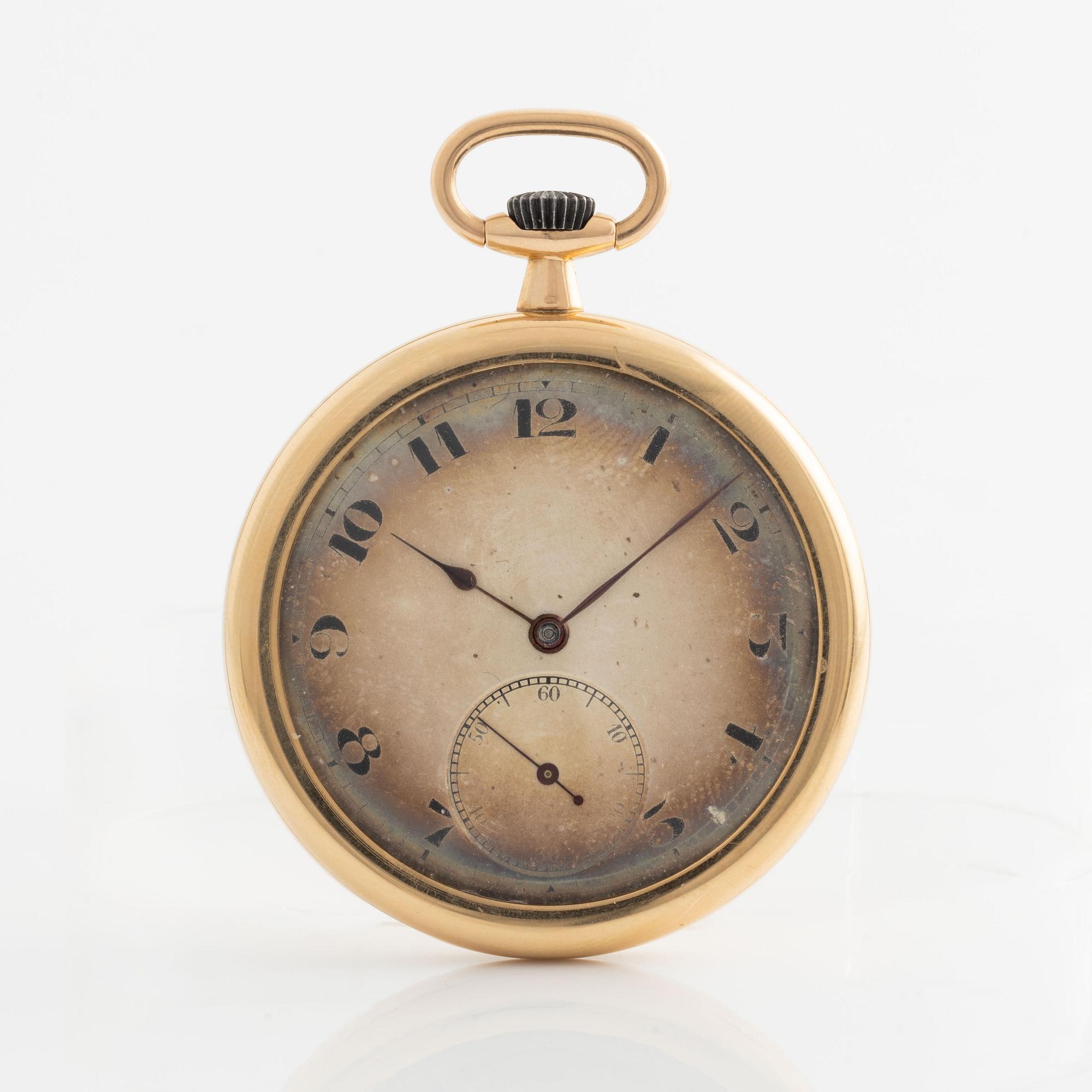 Pocket watch, 47,5 mm.