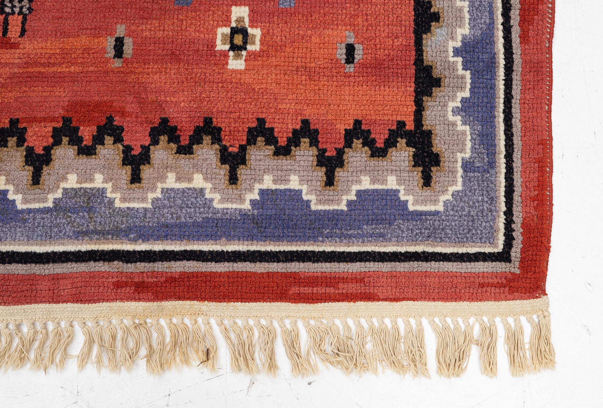 Matta, flossa, ca 260 x 205 cm,