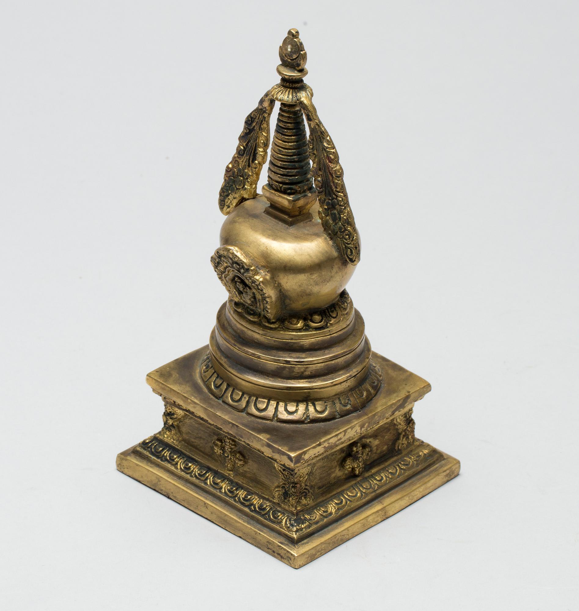 STUPA, brons, Tibet/Kina.