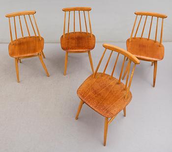 STOLAR 4 st, "Fanett", Edsby Verken, 1900-talets andra hälft.