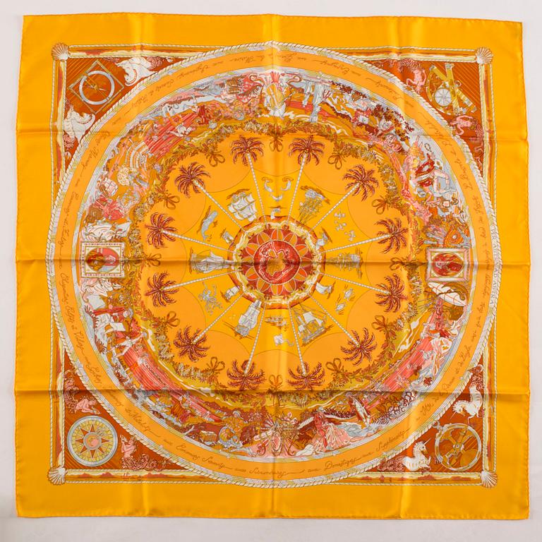 HERMÉS, scarf "Per Astra ad Astra".