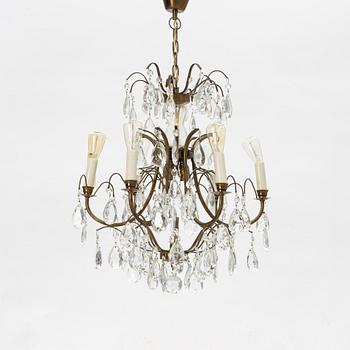A baroque-style chandelier, first half of the 20th century.
