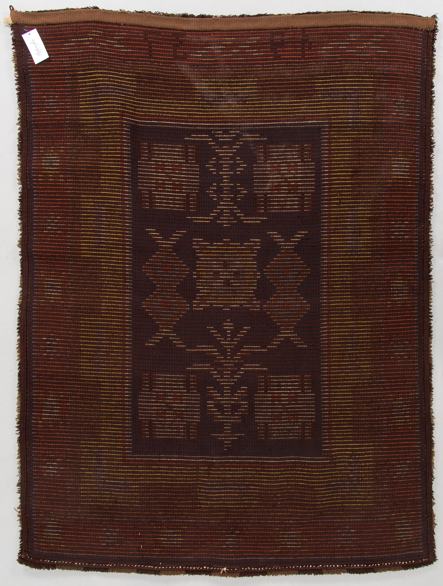 Greta Skogster-Lehtinen, rya, modell för Neovius Ca 195 x 140 cm.