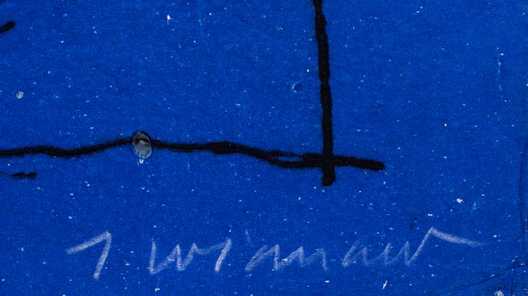 JAMES COIGNARD, carborundumetsning med applikation, signerad och numrerad 1/40.