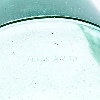 Alvar Aalto,  vas  modell 3030, Iittala etsad signering.