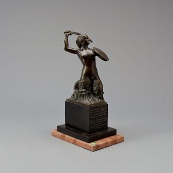 WŁADYSŁAW MIECZNIK, efter, skulptur, brons, brickmärkt.