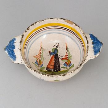 A group of French HR Quimper faiances, 19th/20th Century.