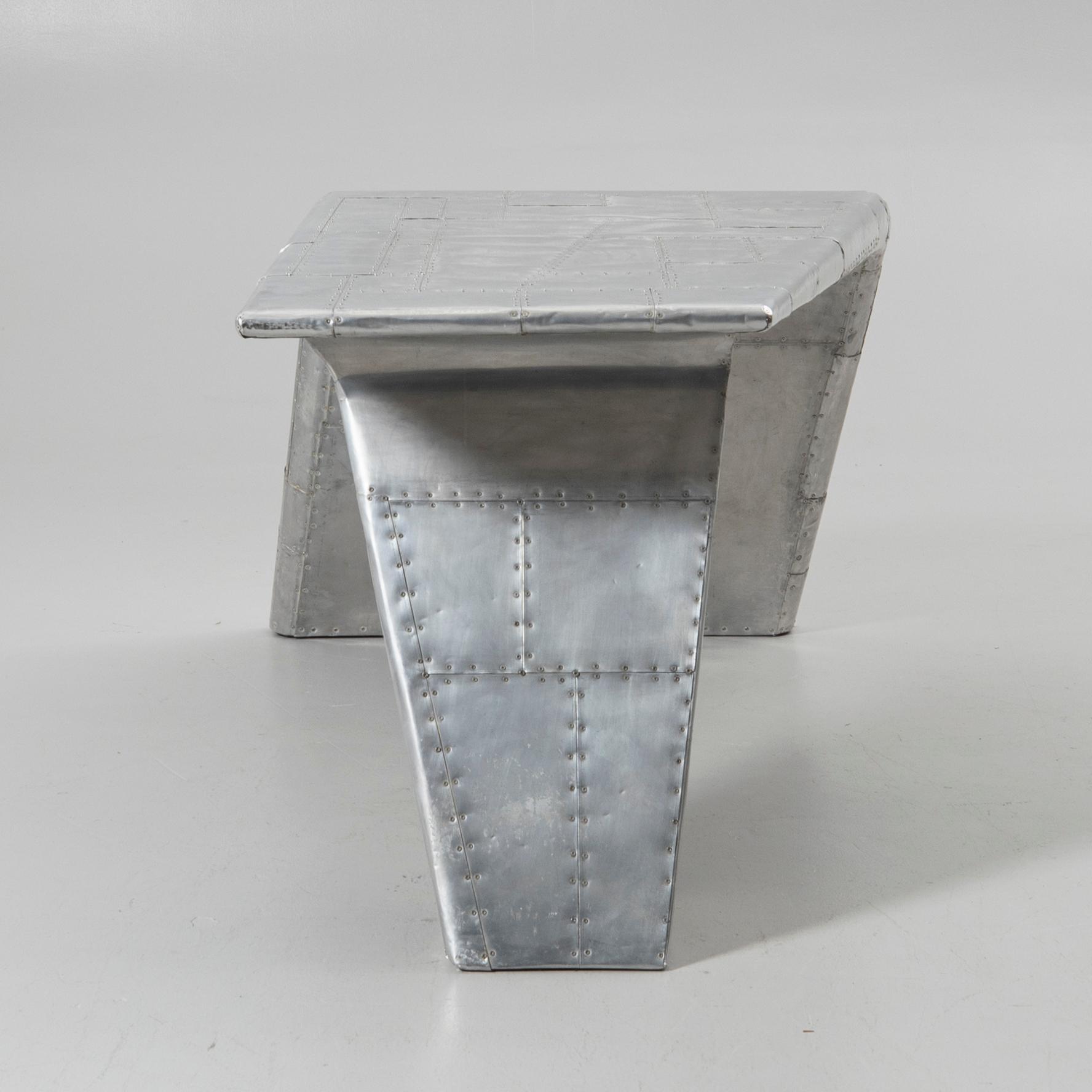 Timothy Oulton, skrivbord "Aviator Blackhawk Valkyrie" Artwood, 2000-tal.