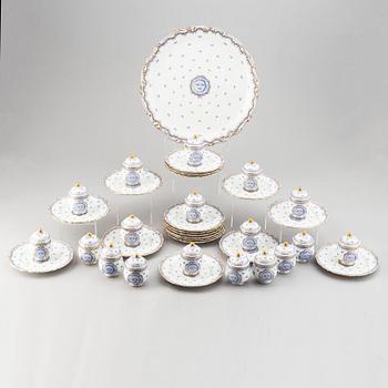 A part Rörstrand 'Gripsholmsservice', 37 pieces.