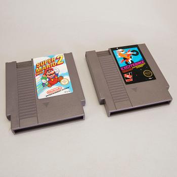 NINTENDO, 8-bit, 1980s.