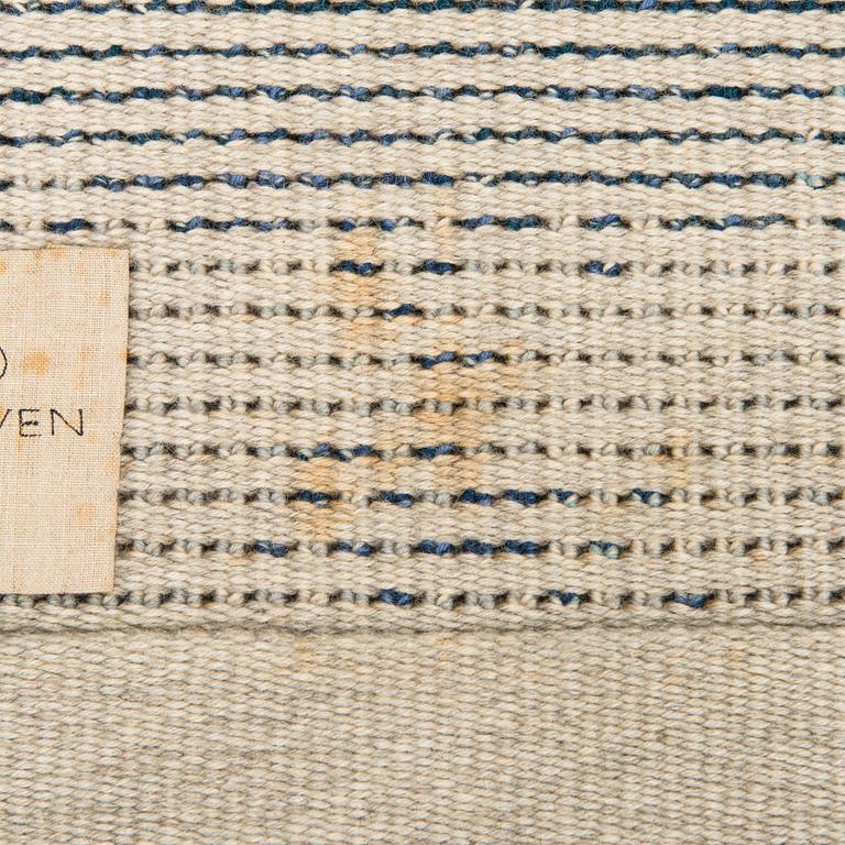 Terttu Tomero, A Finnish long pile Ryijy Rug for Neovius. Circa 155 x 115 cm.