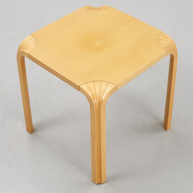 Alvar Aalto, a stool/side table, model x601, Artek, Finland.