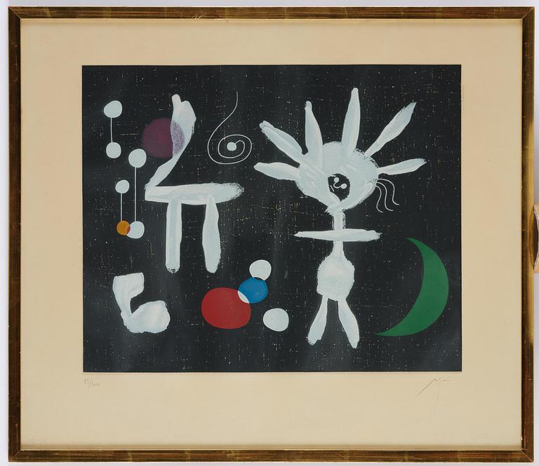 Joan Miró, after, "La Rosée Matinale au Clair de la Lune".