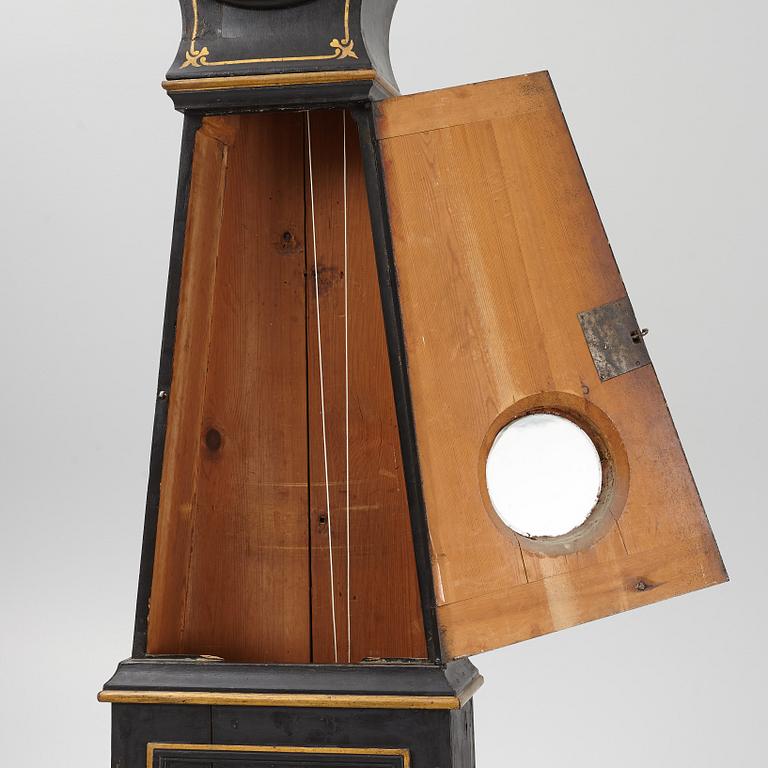 A longcase clock by O. Malmström, first part of the 19th century.