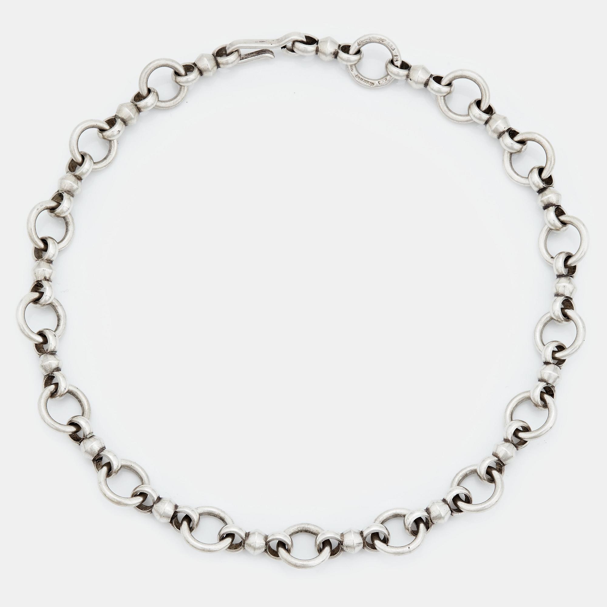 Wiwen Nilsson, a sterling so called "gürtel" necklace, Lund Sweden 1949.
