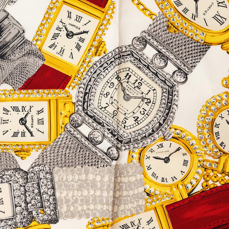 Cartier, a scarf.