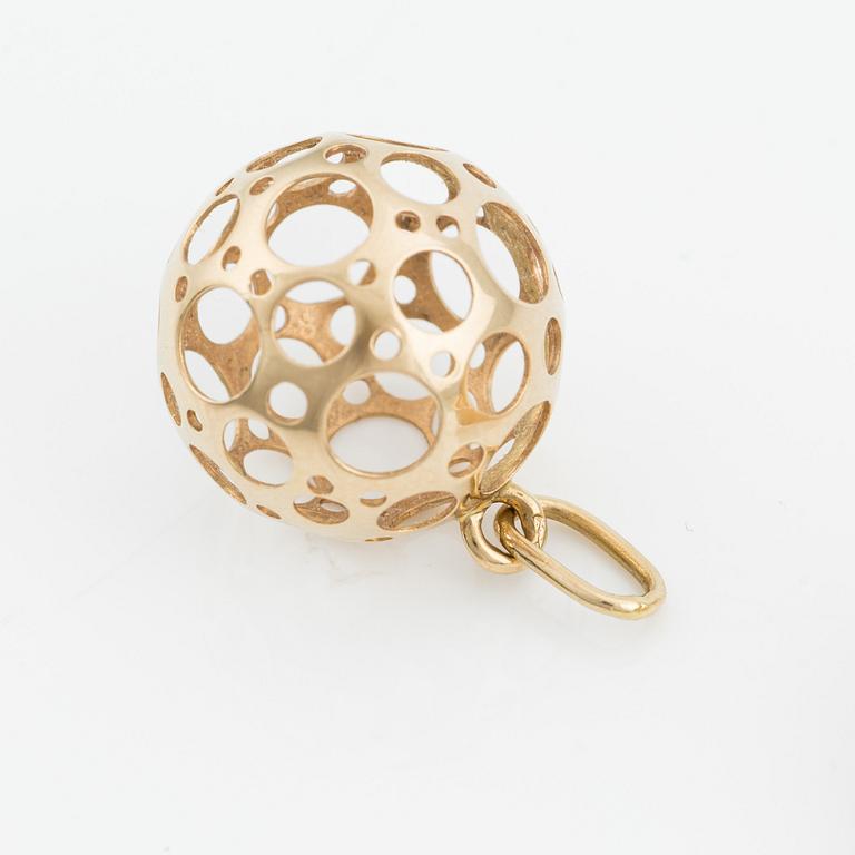 Liisa Vitali, ring och hänge, guld.