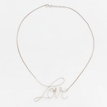 422B. An Ebba Brahe necklace "Love".