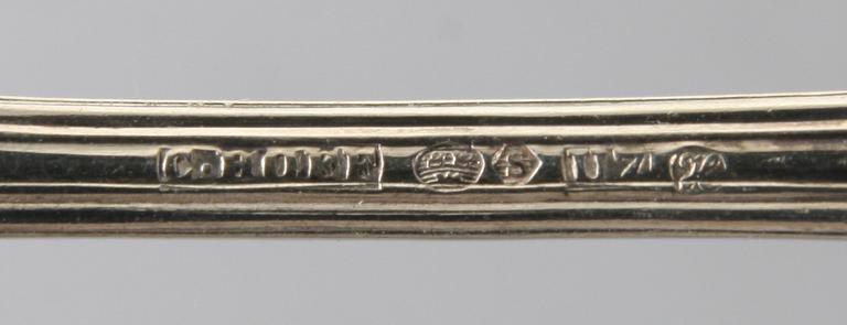 KAFFESKEDAR, 12 st silver, Carl Hoff 1922.