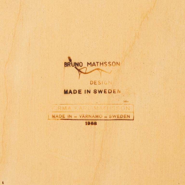 Bruno Mathsson, Soffbord, Firma Karl Mathsson, Värnamo 1968.