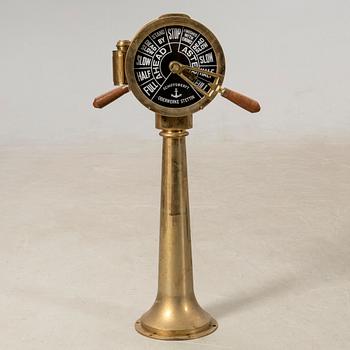 Maskintelegraf 1900-tal Schiffswerft Oderwerke Stettin.