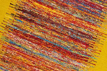 A flat-woven carpet, approx. 298 x 214 cm.