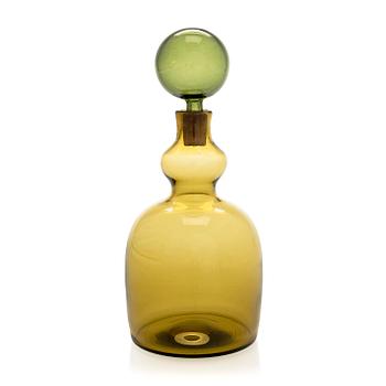 Kaj Franck, a 'KF 503' carafe, signed K. Franck, Nuutajärvi Notsjö -64.