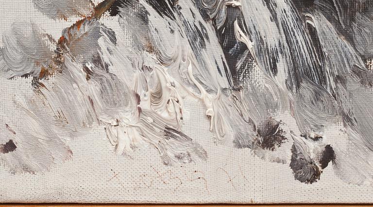 ULF TROTZIG, olja på duk, signerad och daterad- 71.