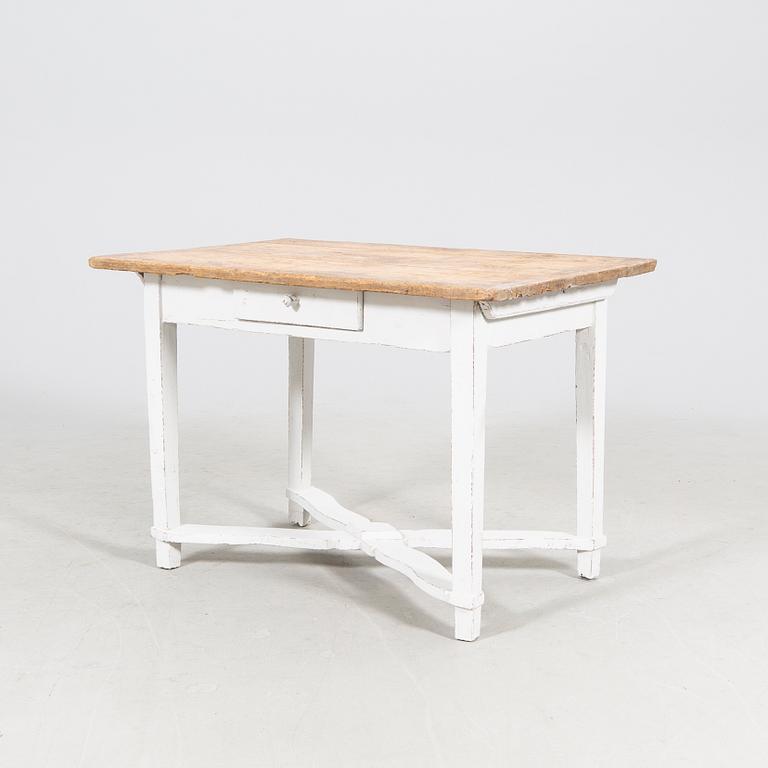 A wooden table first half of the 20th century.