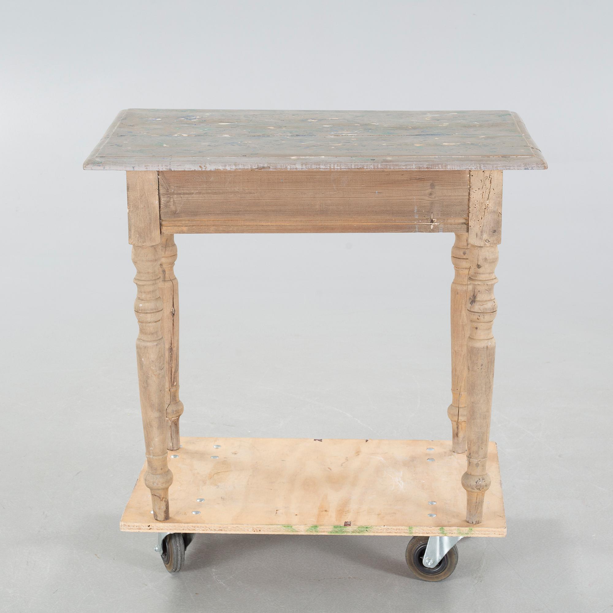 A country-side table, around the turn of the century 1900.