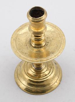 LJUSSTAKE, brons, 1600-tal.