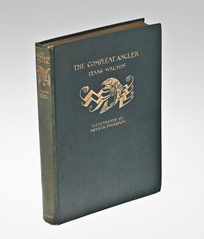 BOK, "The Complete Angler" av Izaak Walton, London 1931, ill av Arthur Rackham.