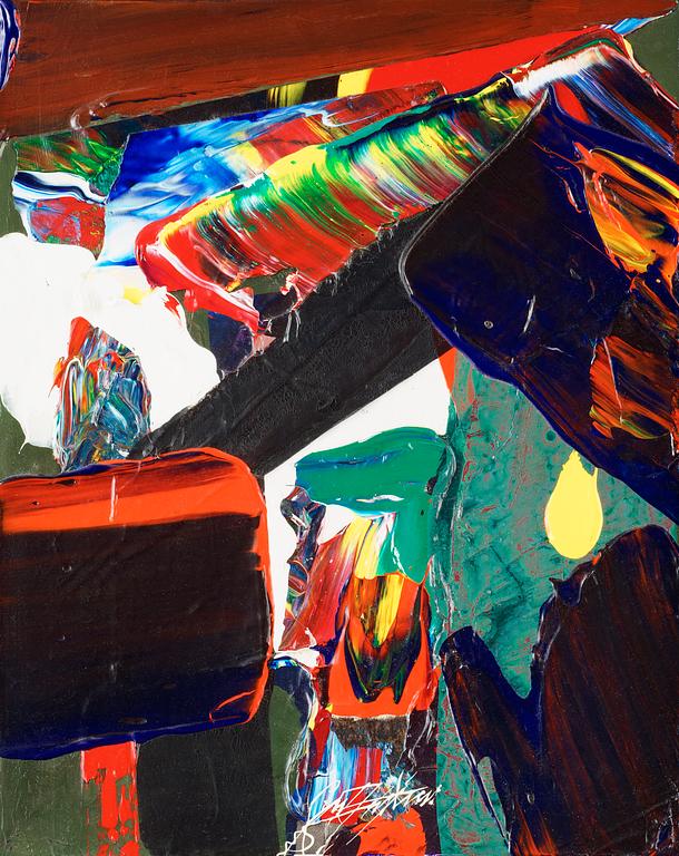 Paul Jenkins, "Phenomena Darkling Field".