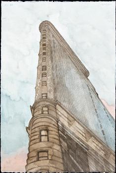 Jorge Castillo, a signed and dated water colour.
